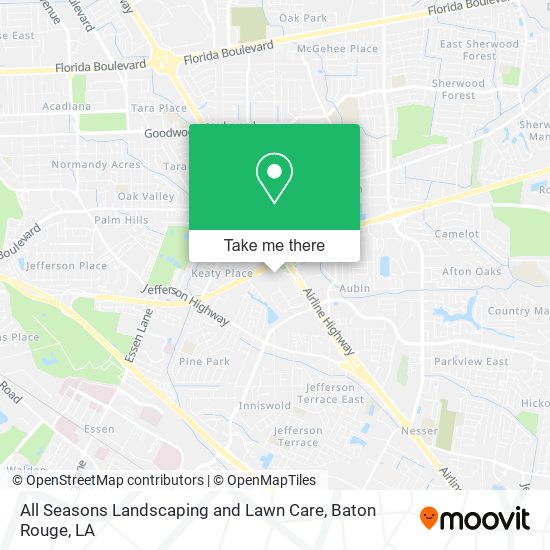Mapa de All Seasons Landscaping and Lawn Care