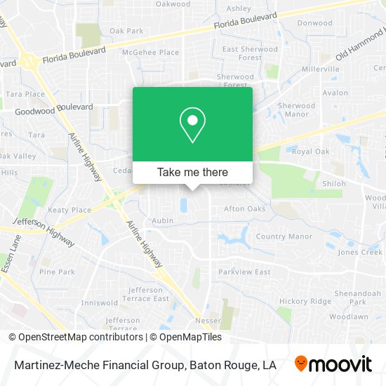 Mapa de Martinez-Meche Financial Group