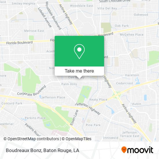 Mapa de Boudreaux Bonz