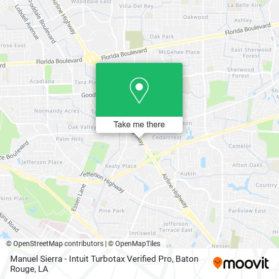 Manuel Sierra - Intuit Turbotax Verified Pro map