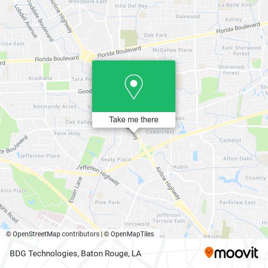 Mapa de BDG Technologies