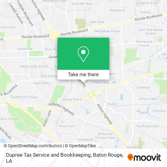 Mapa de Dupree Tax Service and Bookkeeping