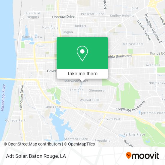 Mapa de Adt Solar