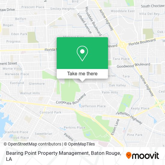 Mapa de Bearing Point Property Management
