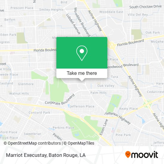 Marriot Execustay map