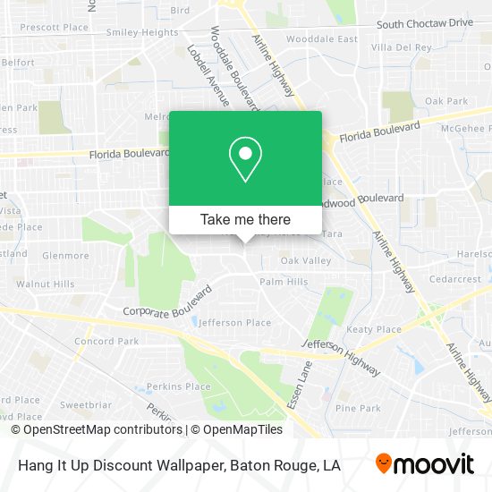 Hang It Up Discount Wallpaper map