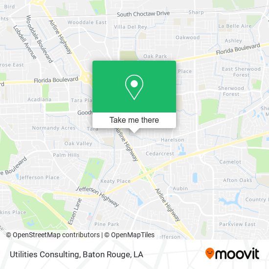 Utilities Consulting map