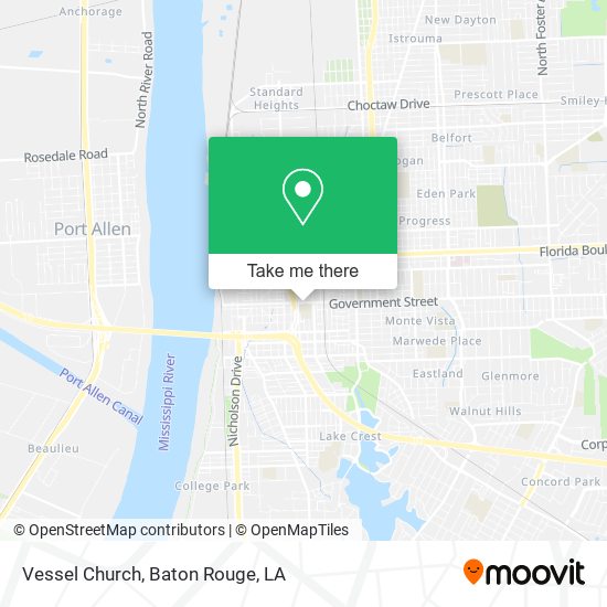 Mapa de Vessel Church