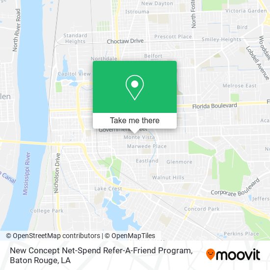 New Concept Net-Spend Refer-A-Friend Program map