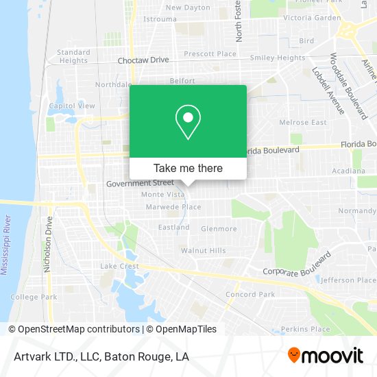 Artvark LTD., LLC map