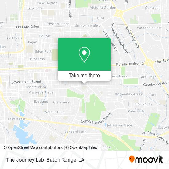 The Journey Lab map