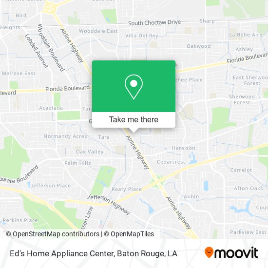 Mapa de Ed's Home Appliance Center