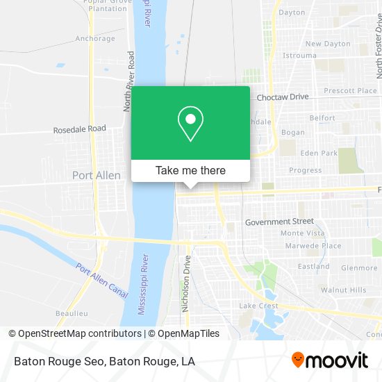 Baton Rouge Seo map
