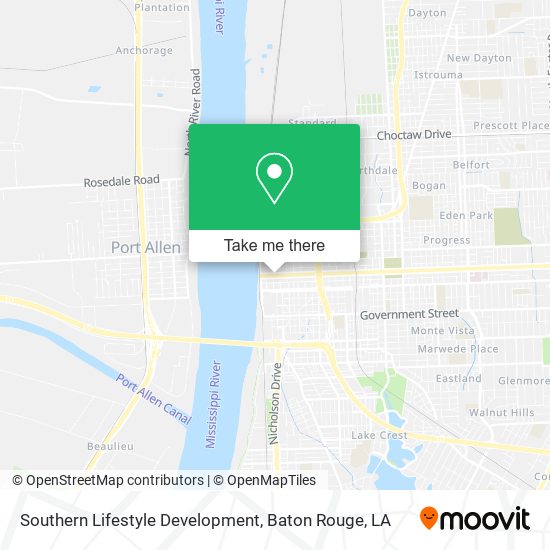Southern Lifestyle Development map