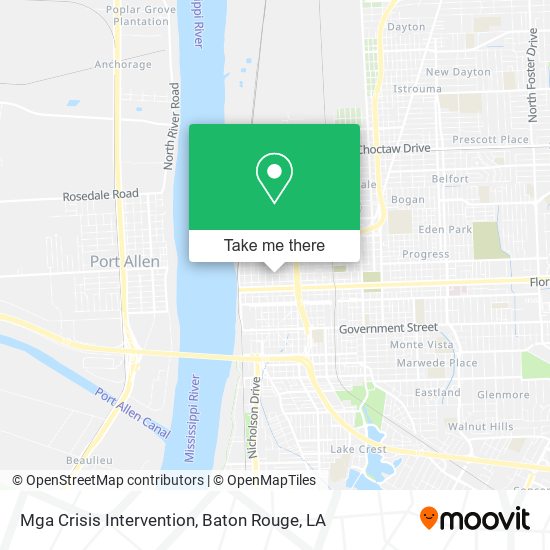 Mapa de Mga Crisis Intervention