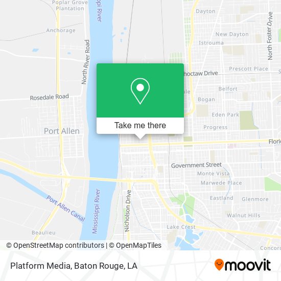 Mapa de Platform Media