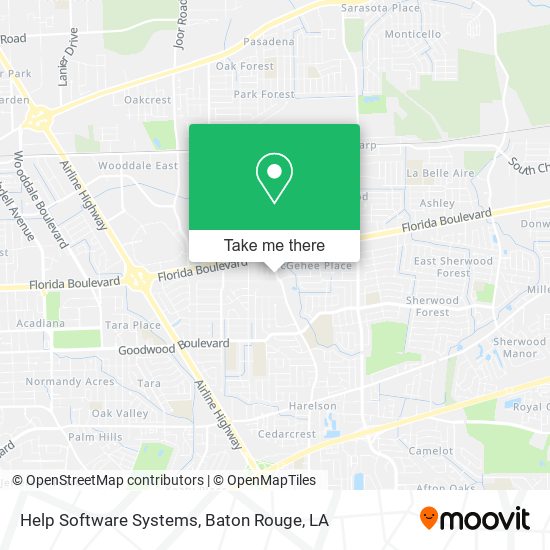 Help Software Systems map