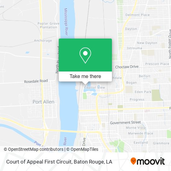 Court of Appeal First Circuit map