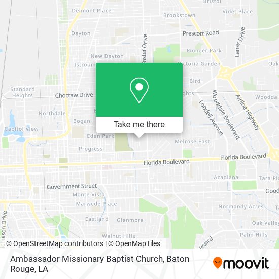 Ambassador Missionary Baptist Church map