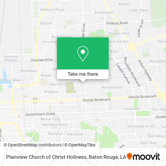 Mapa de Plainview Church of Christ Holiness