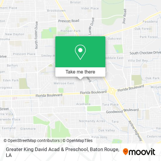 Greater King David Acad & Preschool map