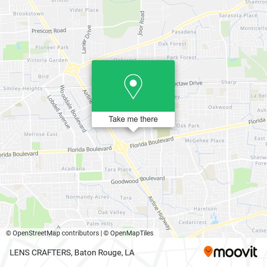 Mapa de LENS CRAFTERS