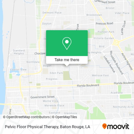 Pelvic Floor Physical Therapy map