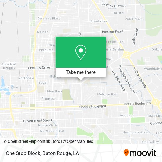 One Stop Block map