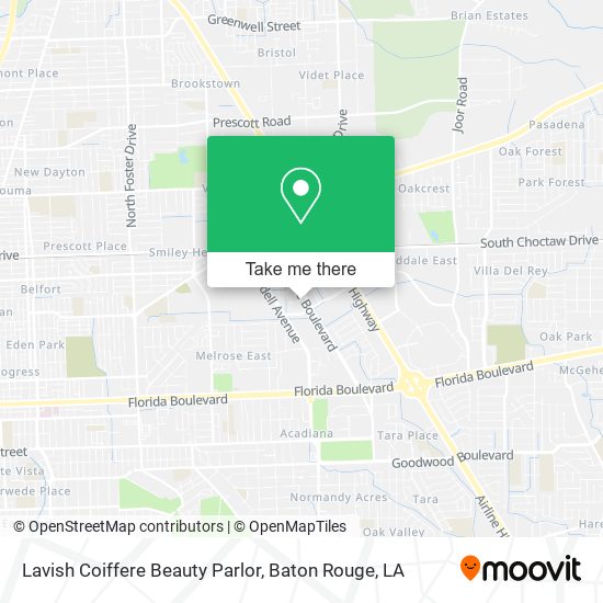 Mapa de Lavish Coiffere Beauty Parlor