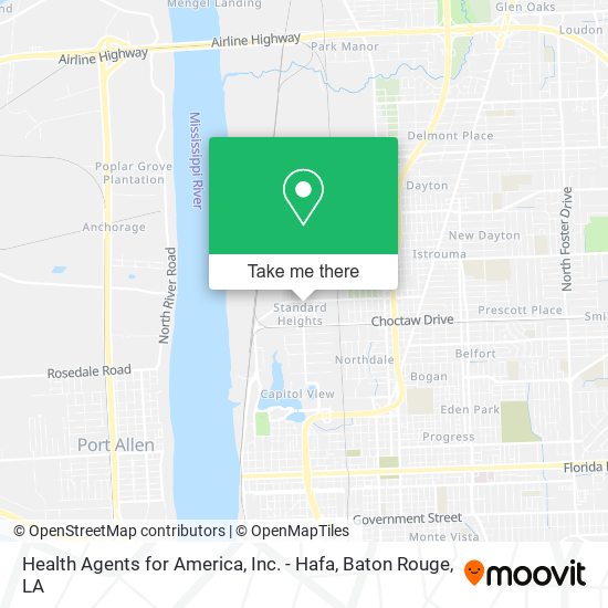 Health Agents for America, Inc. - Hafa map