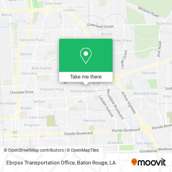 Ebrpss Transportation Office map