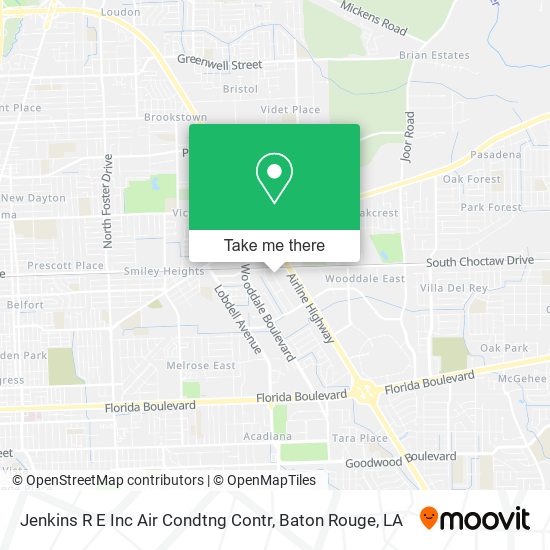 Jenkins R E Inc Air Condtng Contr map
