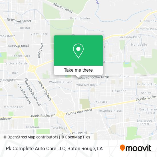 Pk Complete Auto Care LLC map