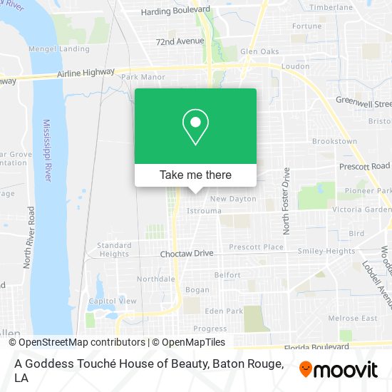 A Goddess Touché House of Beauty map