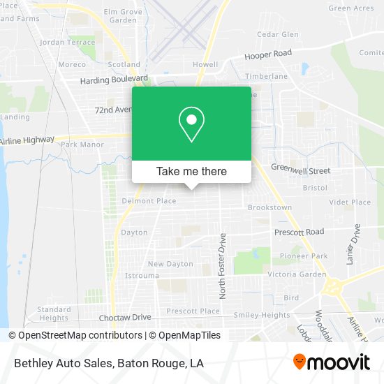 Bethley Auto Sales map