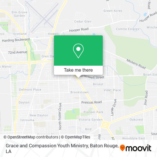 Grace and Compassion Youth Ministry map