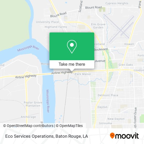 Mapa de Eco Services Operations
