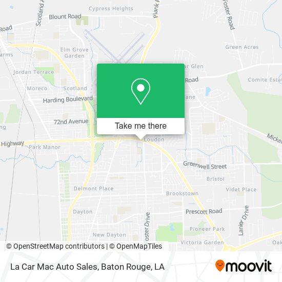 La Car Mac Auto Sales map