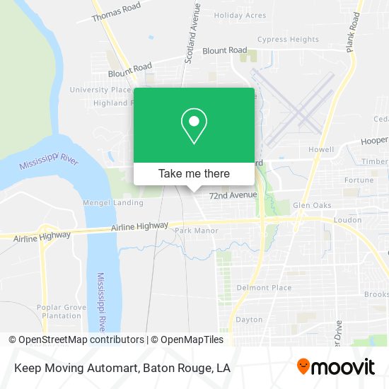 Mapa de Keep Moving Automart