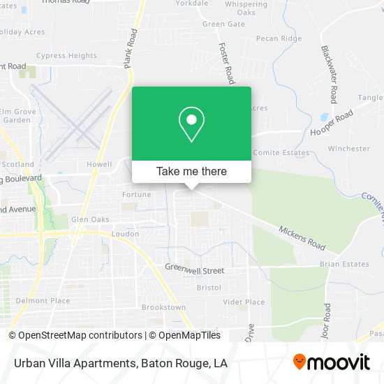 Urban Villa Apartments map