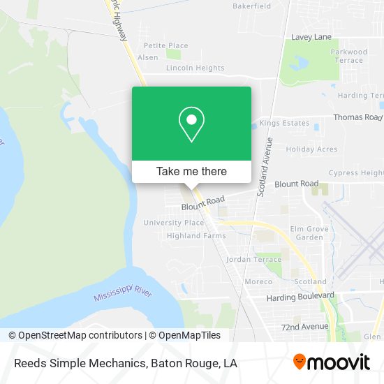 Reeds Simple Mechanics map