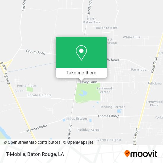 T-Mobile map