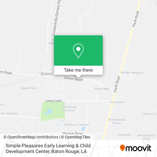 Simple Pleasures Early Learning & Child Development Center map