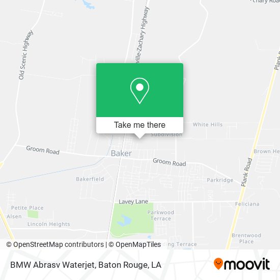 BMW Abrasv Waterjet map