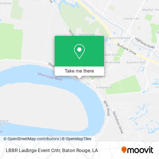 Mapa de LBBR Laubrge Event Cntr