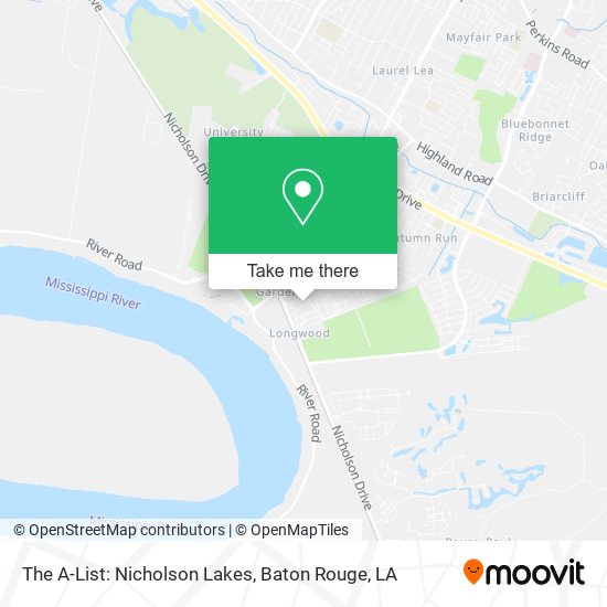 Mapa de The A-List: Nicholson Lakes