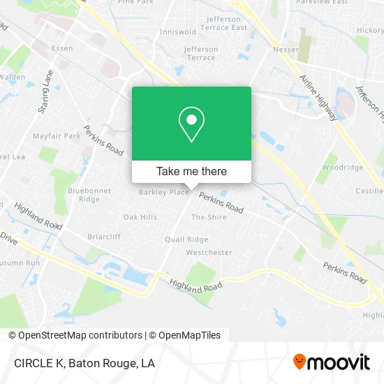 Mapa de CIRCLE K