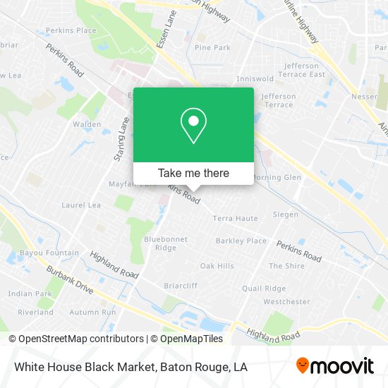 Mapa de White House Black Market