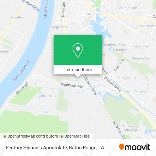 Mapa de Rectory Hispanic Apostolate