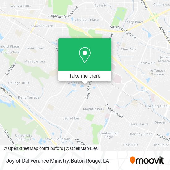 Joy of Deliverance Ministry map